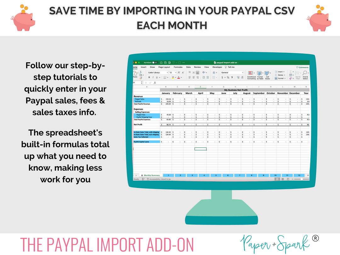 taxes for PayPal sales
