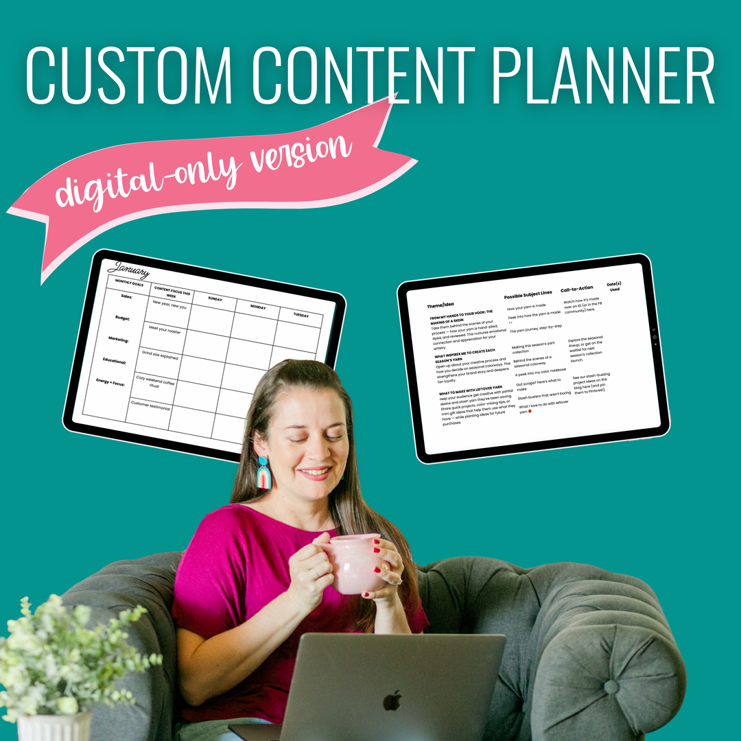 Custom Content Vault + Planner (Digital Only Version)