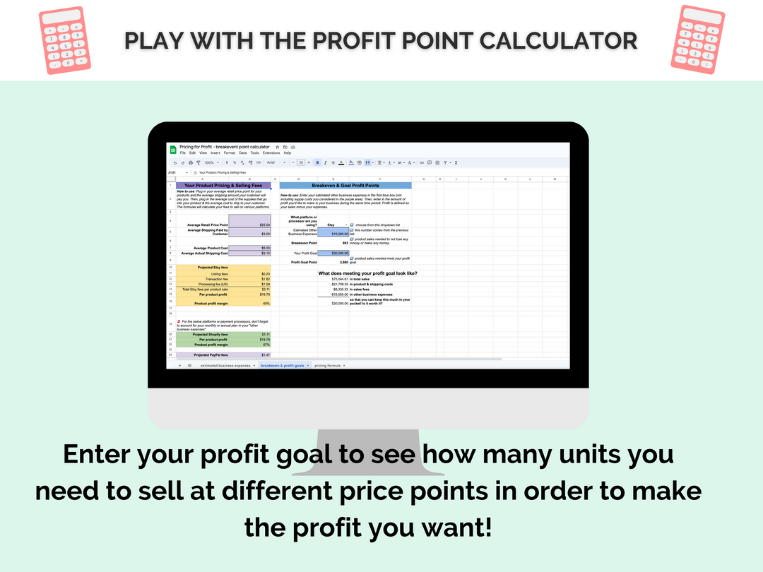 Shopify pricing calculator