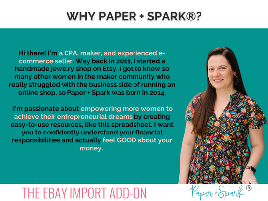 bookkeeping for eBay creators