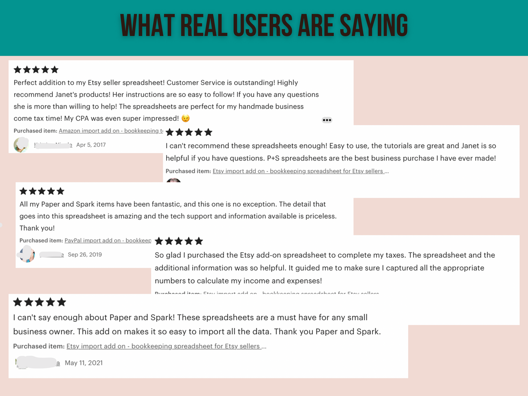 paper and spark PayPal reviews