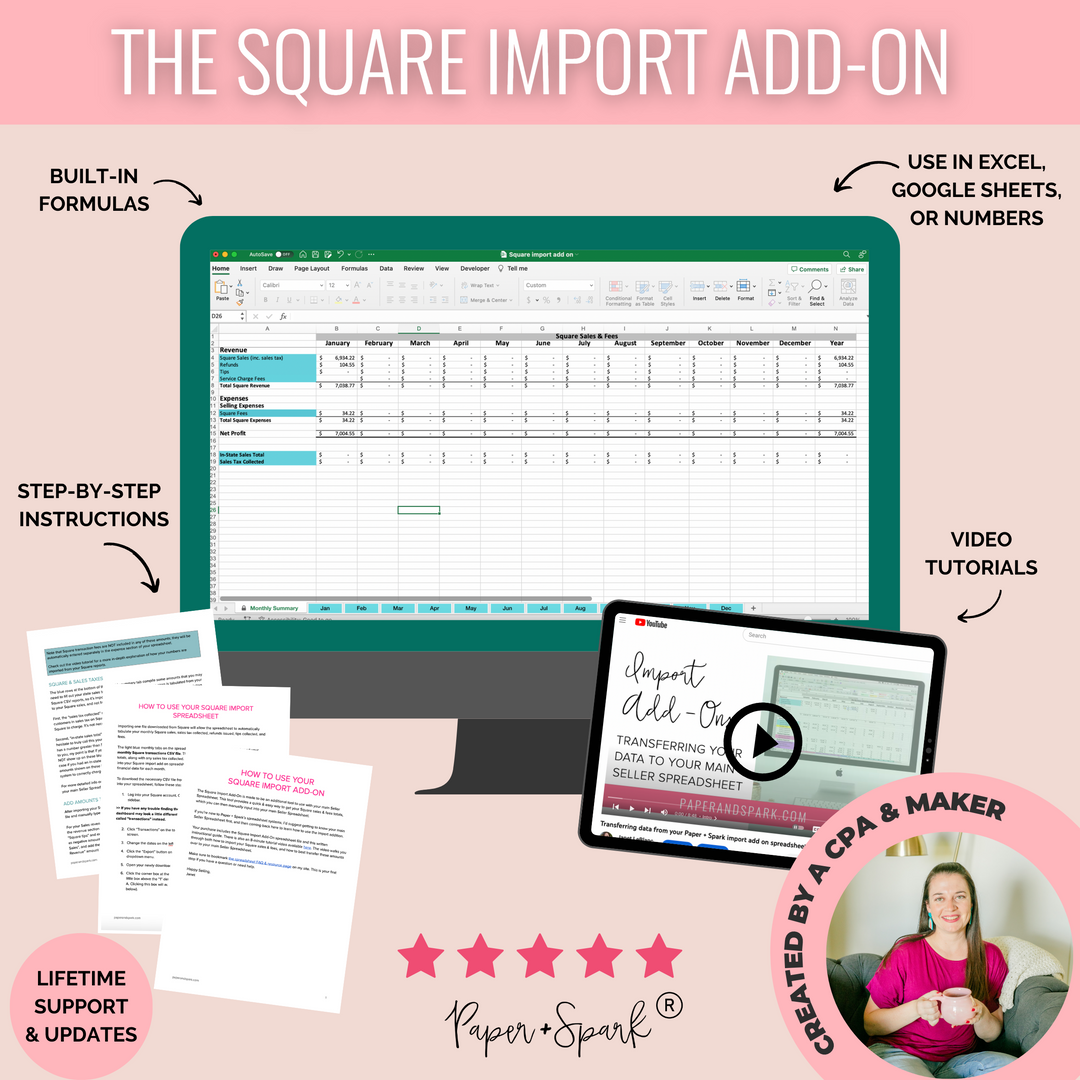 square sales and fees
