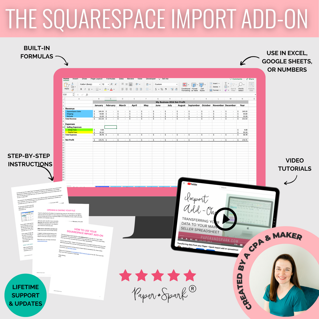 Squarespace sales and fees