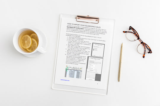 squarespace sales instructions