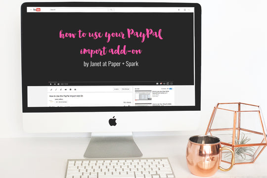 paypal import add on