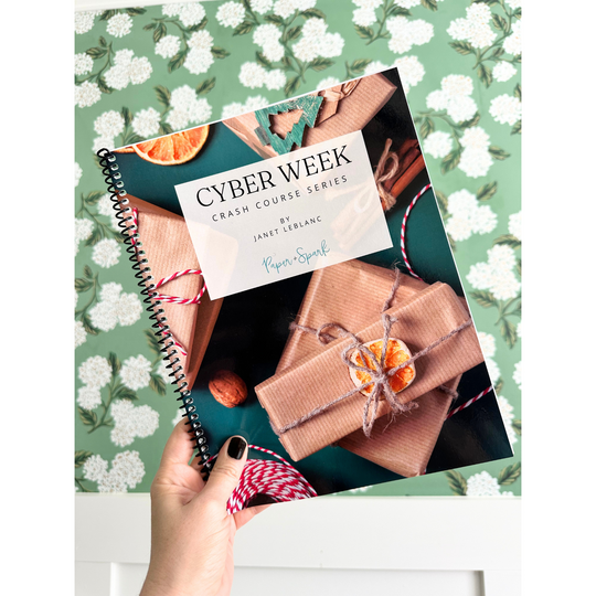 Cyber Week Crash Course - Spiral-Bound Planner