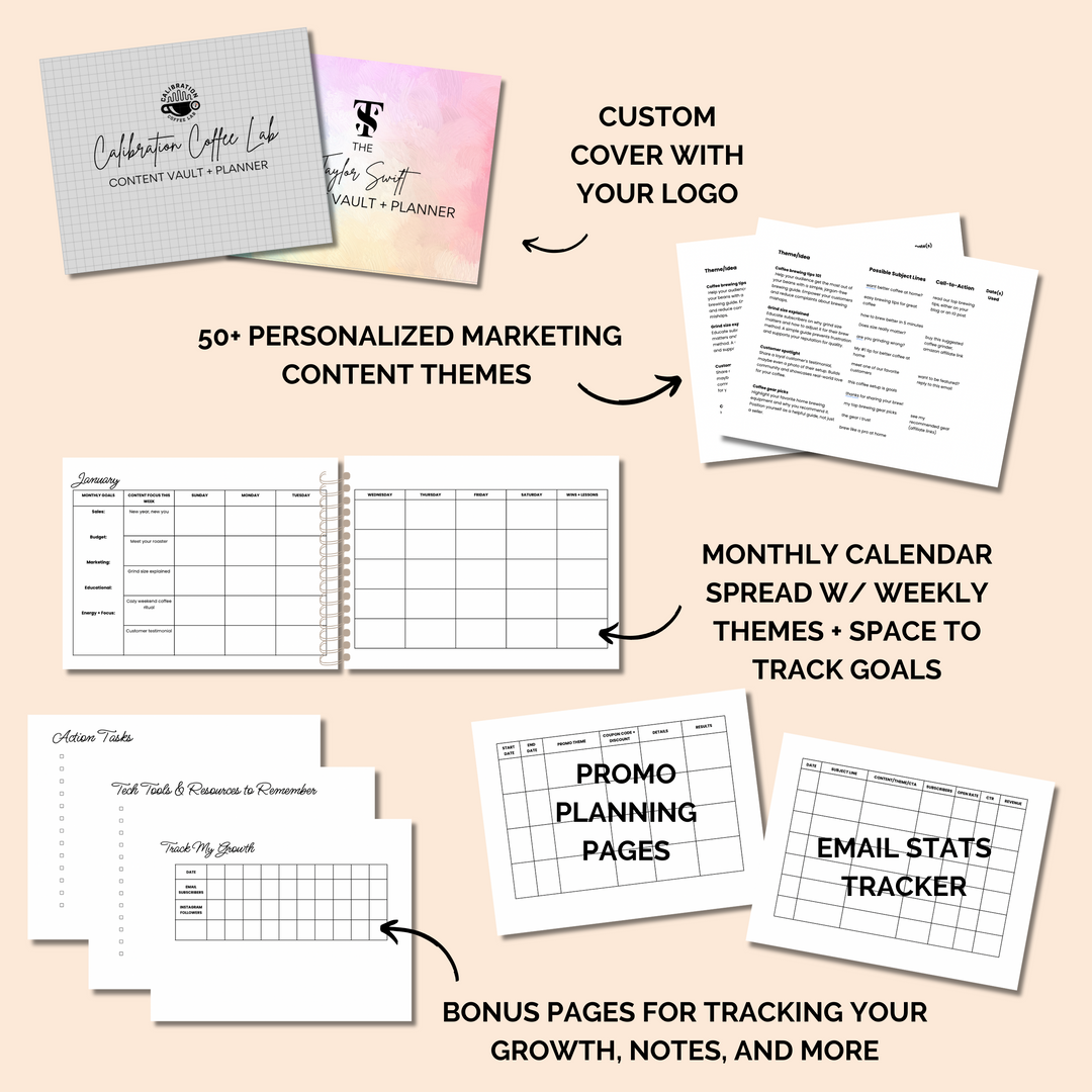 Custom Content Vault + Planner