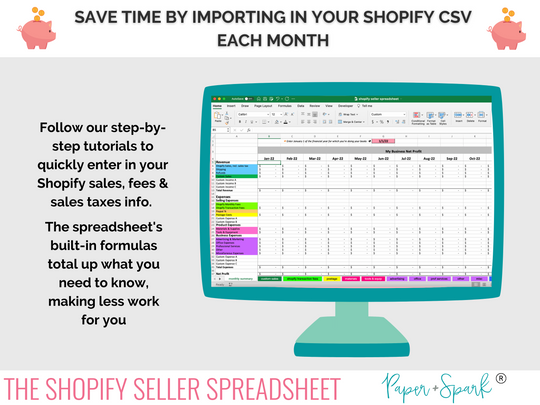 The Shopify Seller Spreadsheet (summit deal)