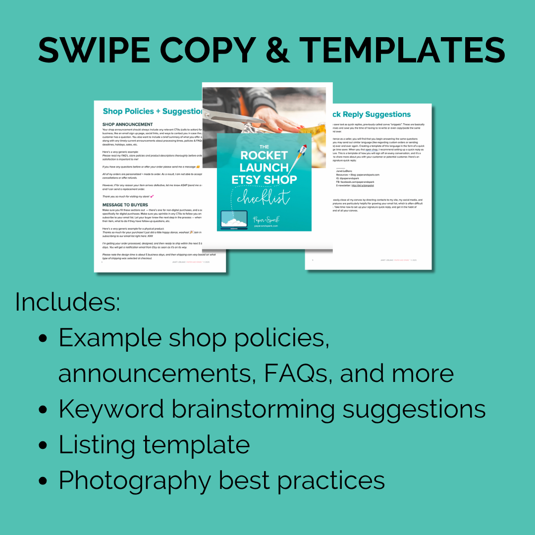 Etsy Rocket Launch bundle