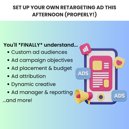 retargeting ads on Facebook and instagram