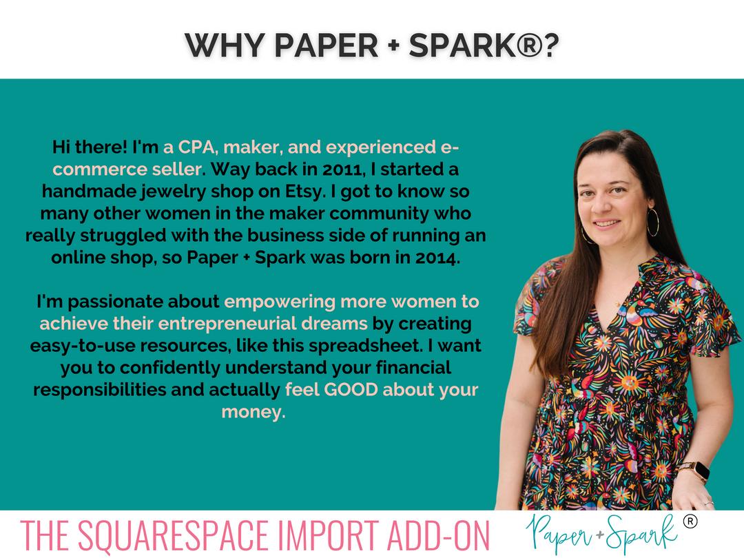 paper and spark bookkeeping