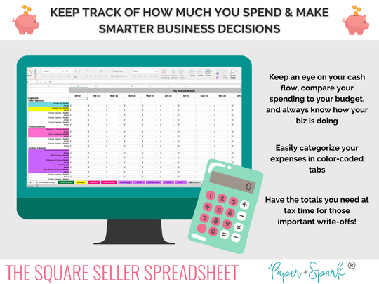 square sales tracking template 