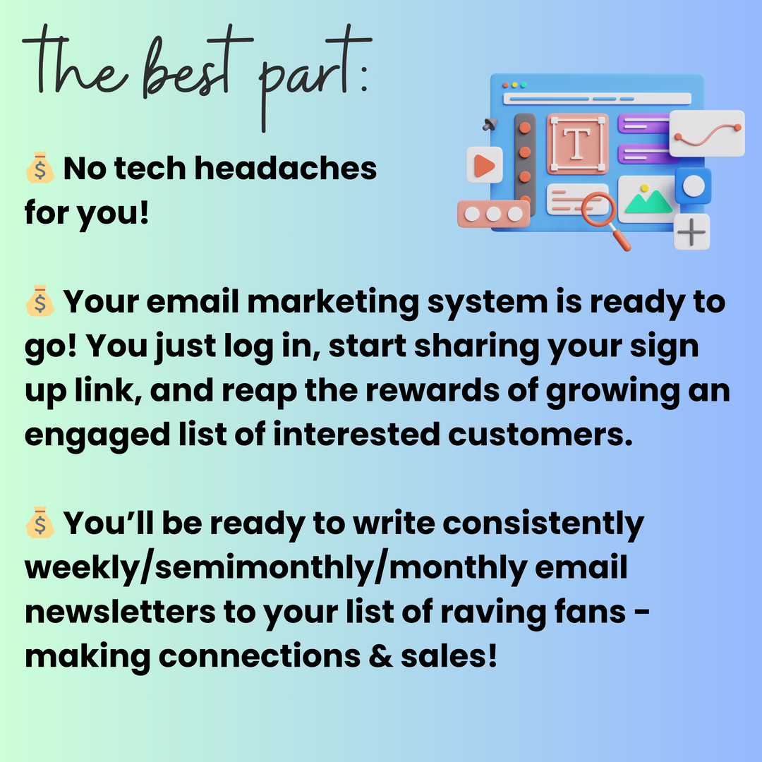 Email marketing setup service