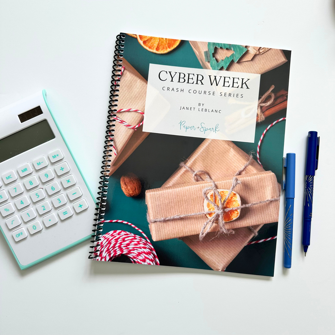 Cyber Week Crash Course - Spiral-Bound Planner