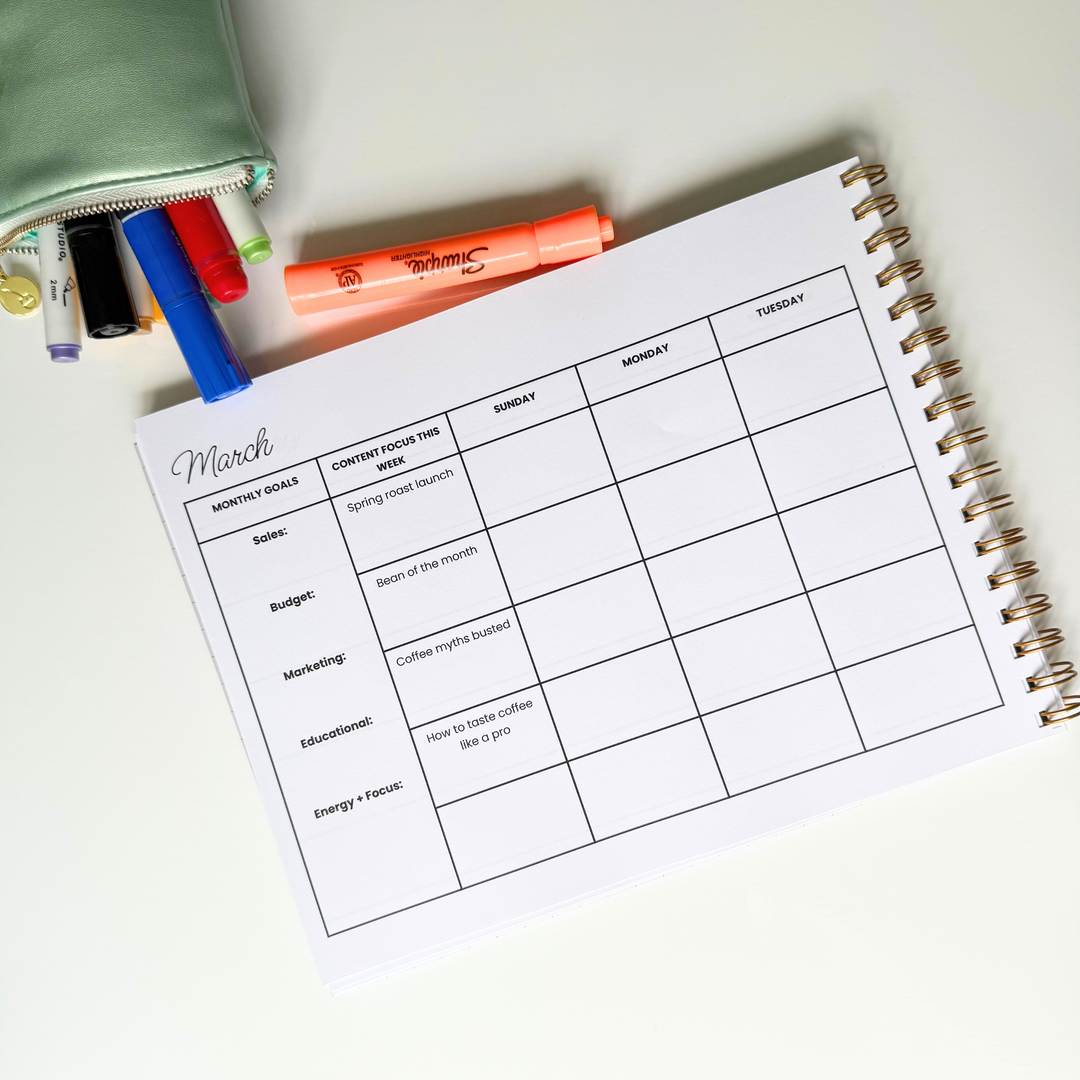 Custom Content Vault + Planner