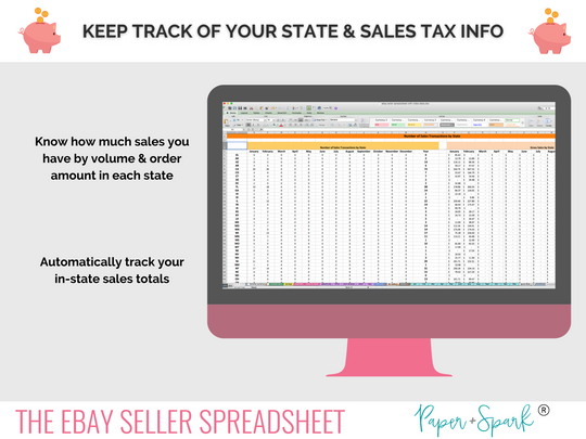 eBay sales tax information