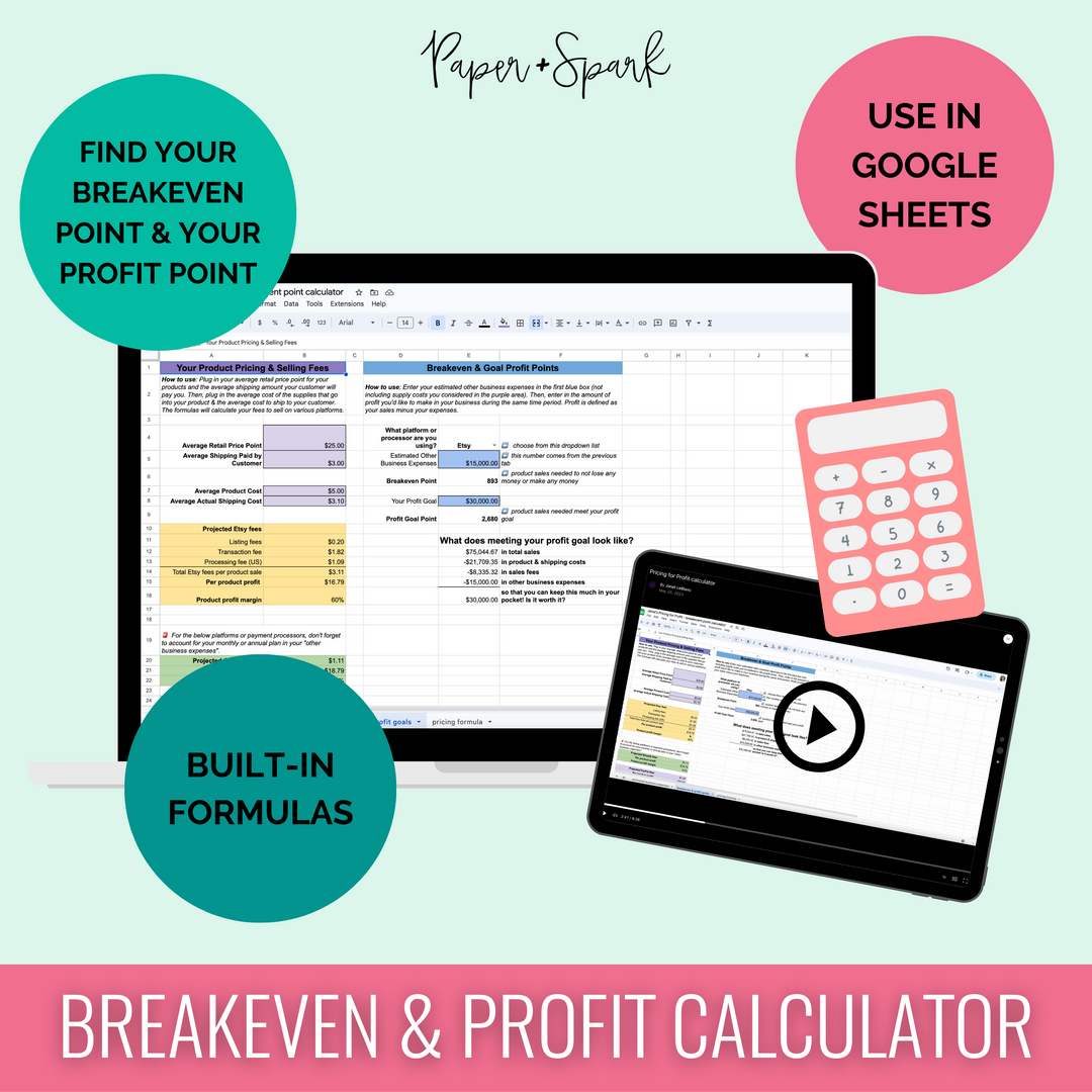 Breakeven & Profit Calculator