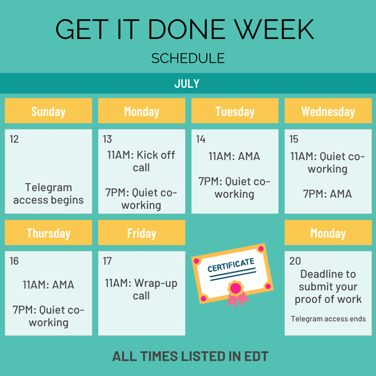 LIVE Get It Done week: 2026 Mid-Year Bookkeeping Edition