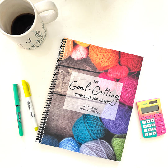 The Goal-Getting Guidebook for Makers - Spiral-Bound Book