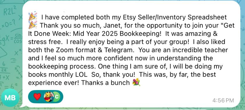 LIVE Get It Done week: 2026 Mid-Year Bookkeeping Edition