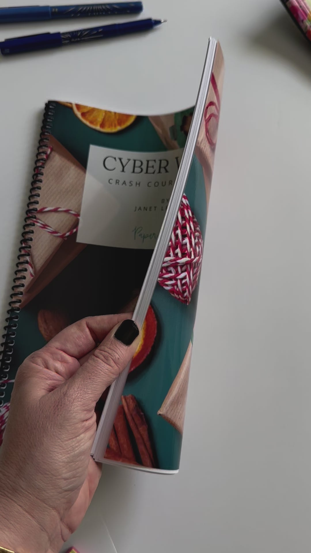 Cyber Week Crash Course - Spiral-Bound Planner